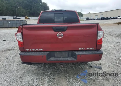 2019 Nissan Titan Sv z USA, uszkodzony, nr VIN 1N6AA1E56KN514174